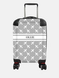 Koko Blossom personalised aeroplane suitcase - British product