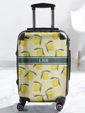 Koko Blossom personalised Sicilian Lemon suitcase, imported from the UK