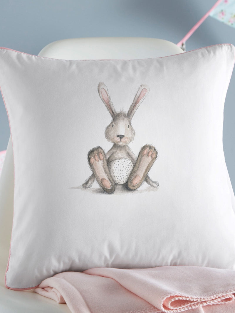 Koko Blossom personalised bunny cushion 48x45cm - British product