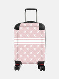 Koko Blossom pink personalised aeroplane suitcase for kids - British product