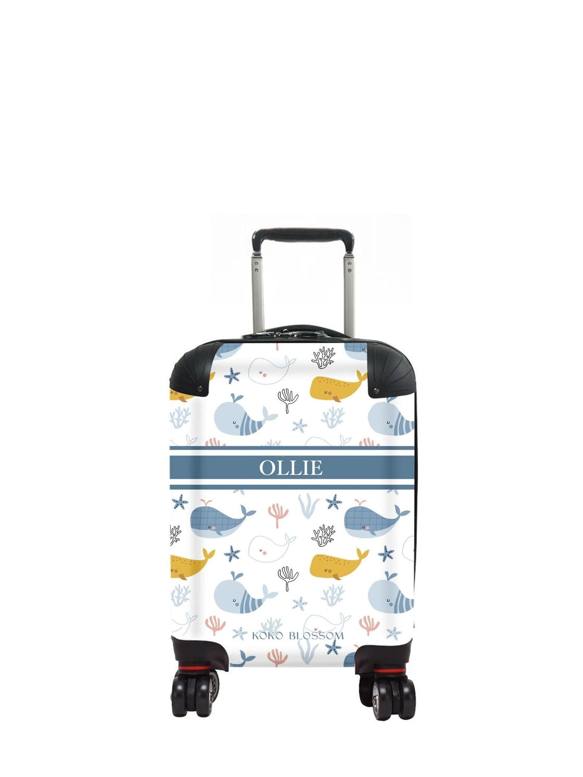 Koko Blossom personalised Under the Sea suitcase, UK version