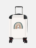 Koko Blossom personalised rainbow suitcase with custom name (British brand)