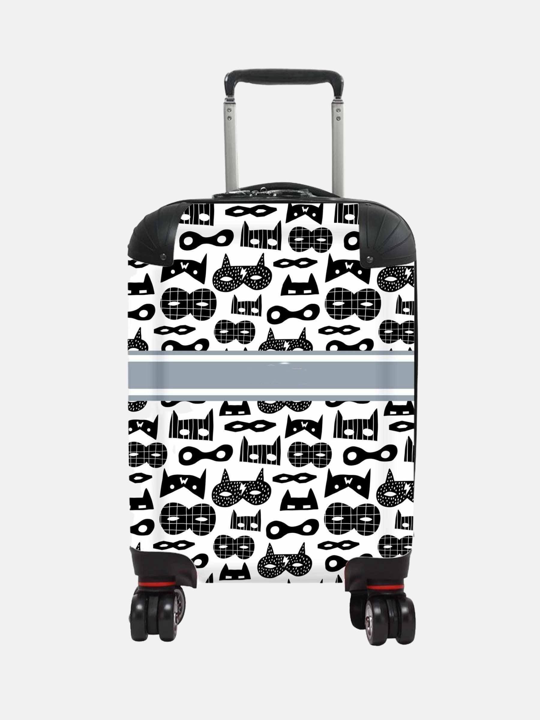 Koko Blossom personalised superhero suitcase, UK version