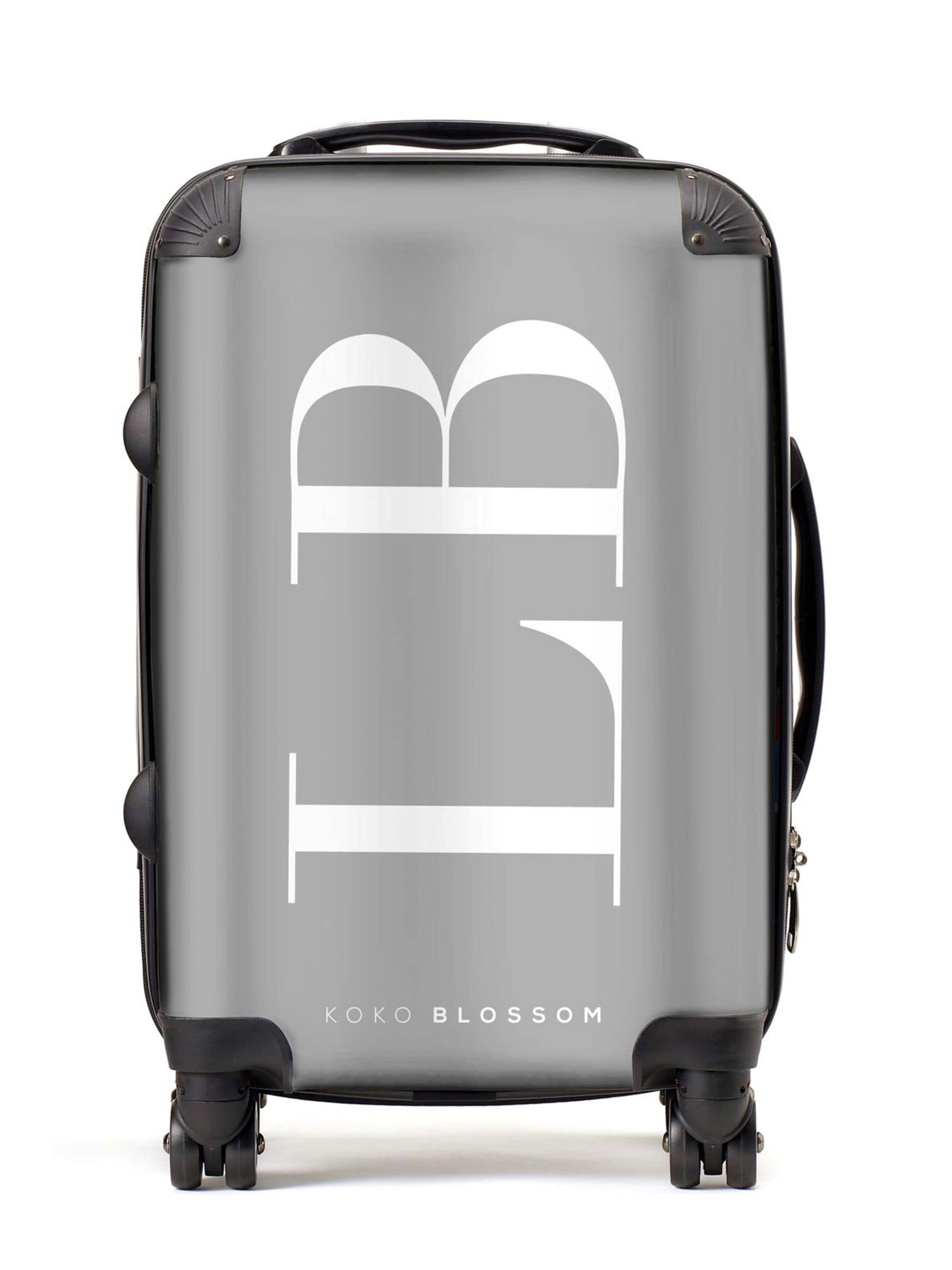 Koko Blossom personalised initial suitcase large (British brand)