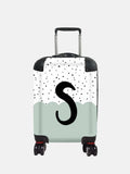 Koko Blossom personalised dotty initial suitcase (British brand)