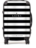 Koko Blossom Laneways personalised suitcase with initials - British product