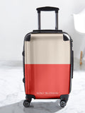 Koko Blossom Red Watermelon Vanilla Colourblock Personalised Suitcase - British product