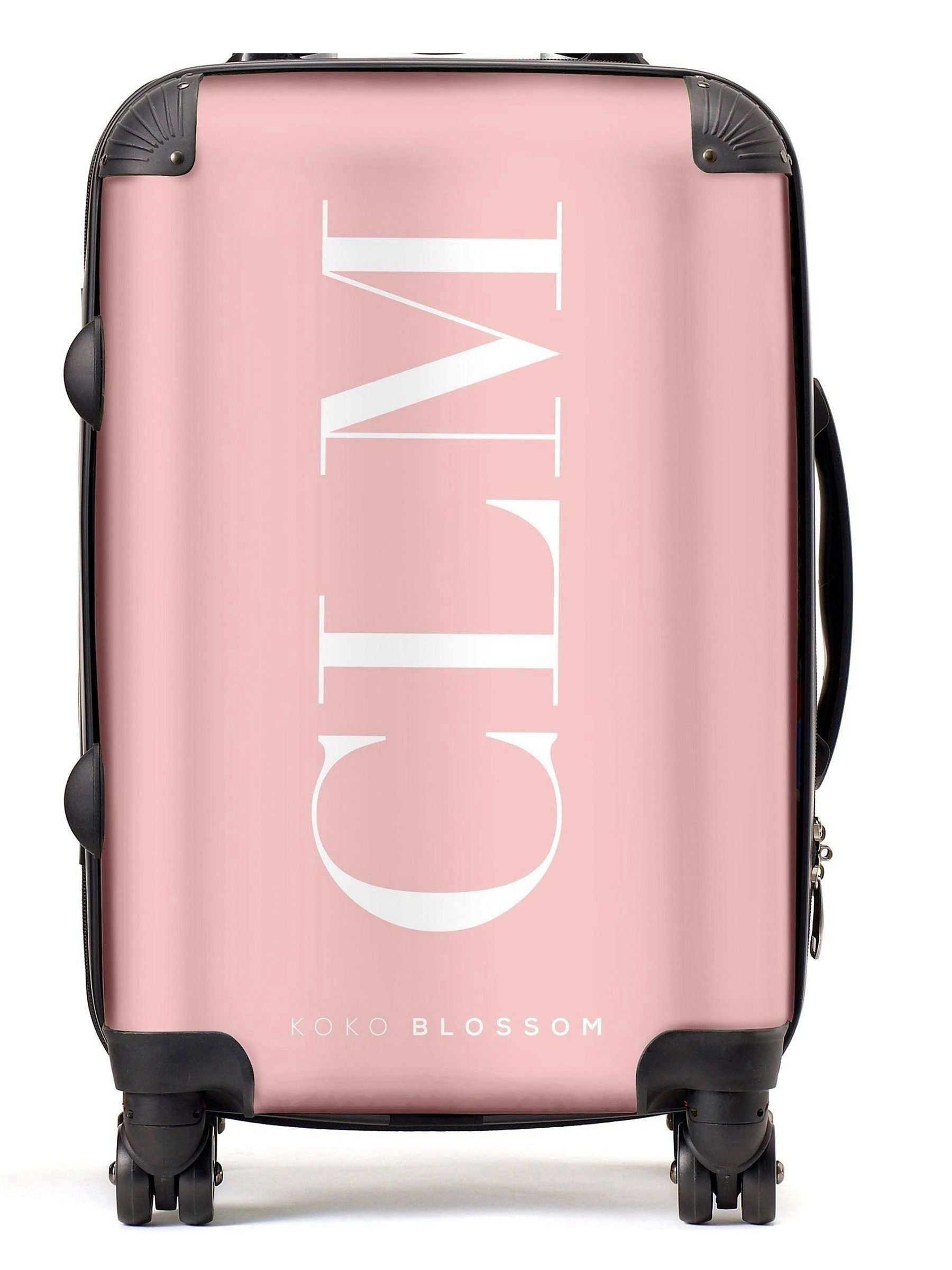 Koko Blossom personalised initial suitcase large (British brand)