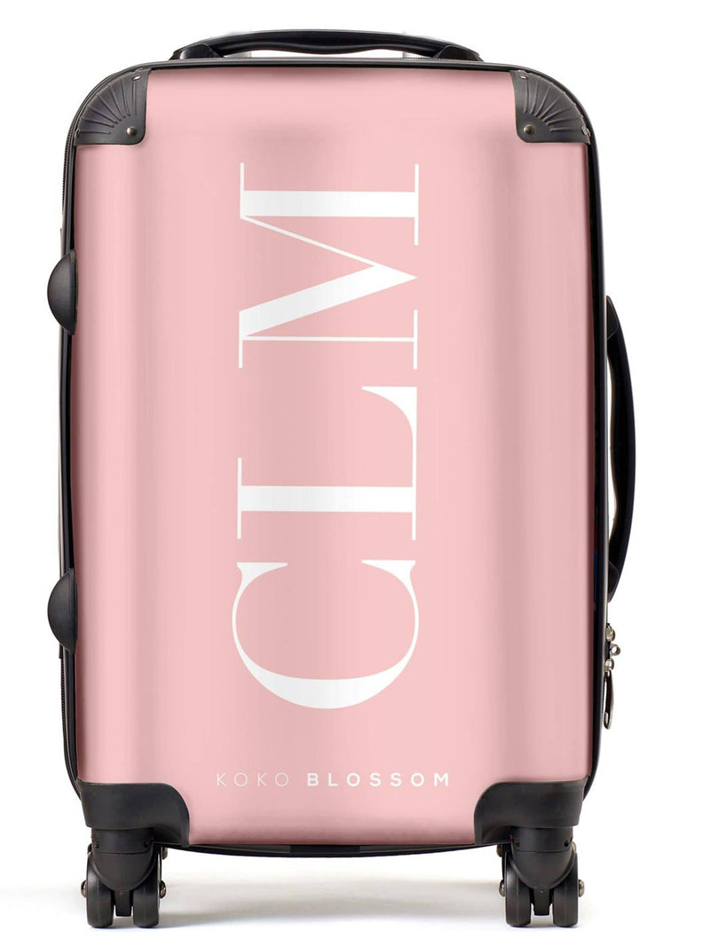 Koko Blossom personalised initial suitcase large (British brand)