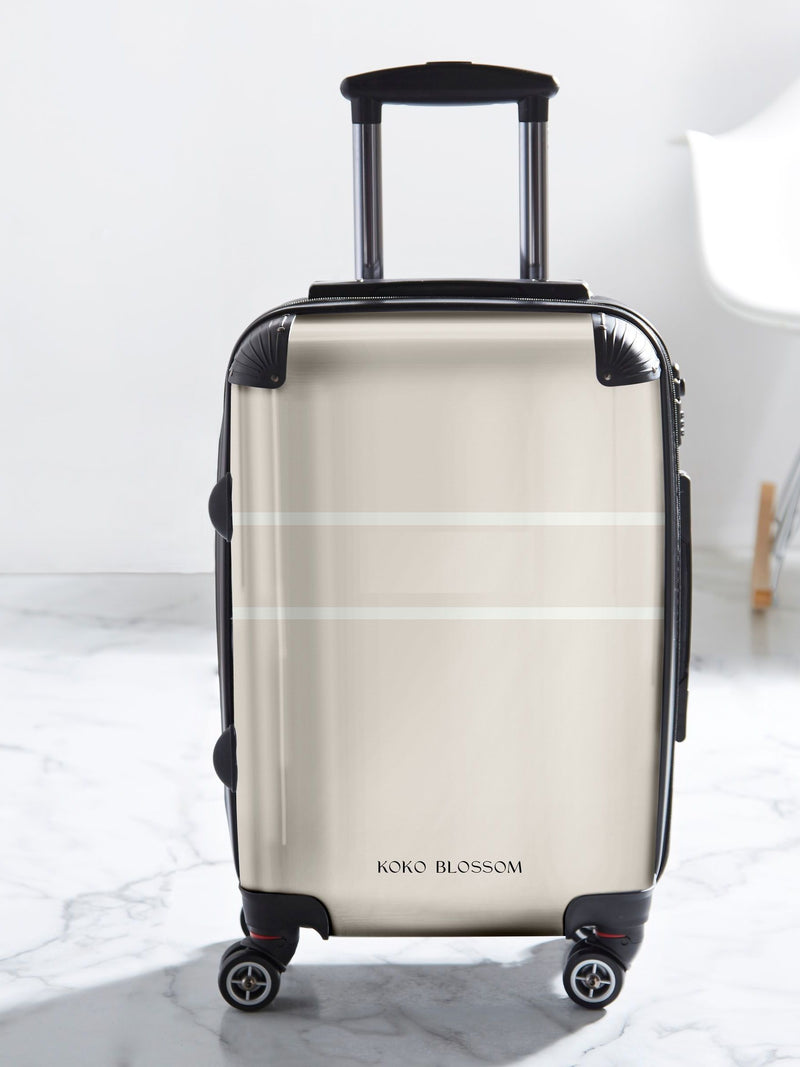 Vanilla Tanlines personalised suitcase Koko Blossom - British product