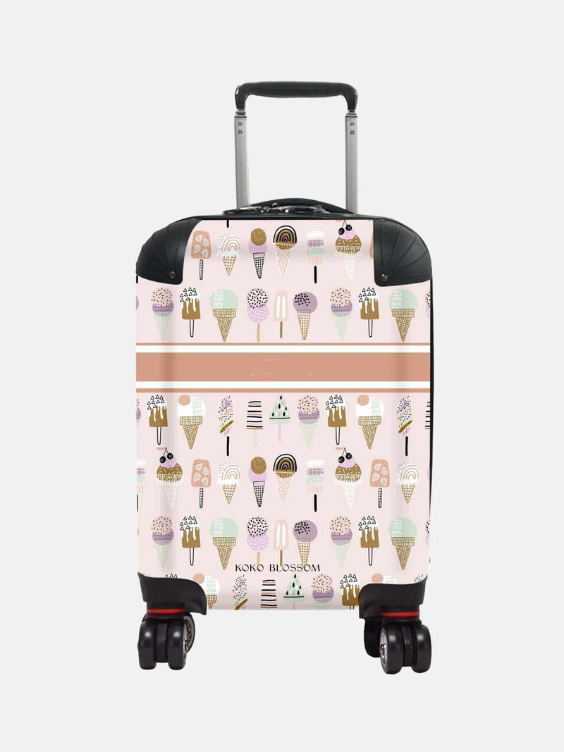 Koko Blossom personalised ice cream suitcase, imported from the UK