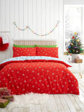Fusion Blue Snowman Christmas duvet cover set - British product