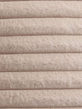 Appletree natural Morritz faux fur bedspread, imported from the UK