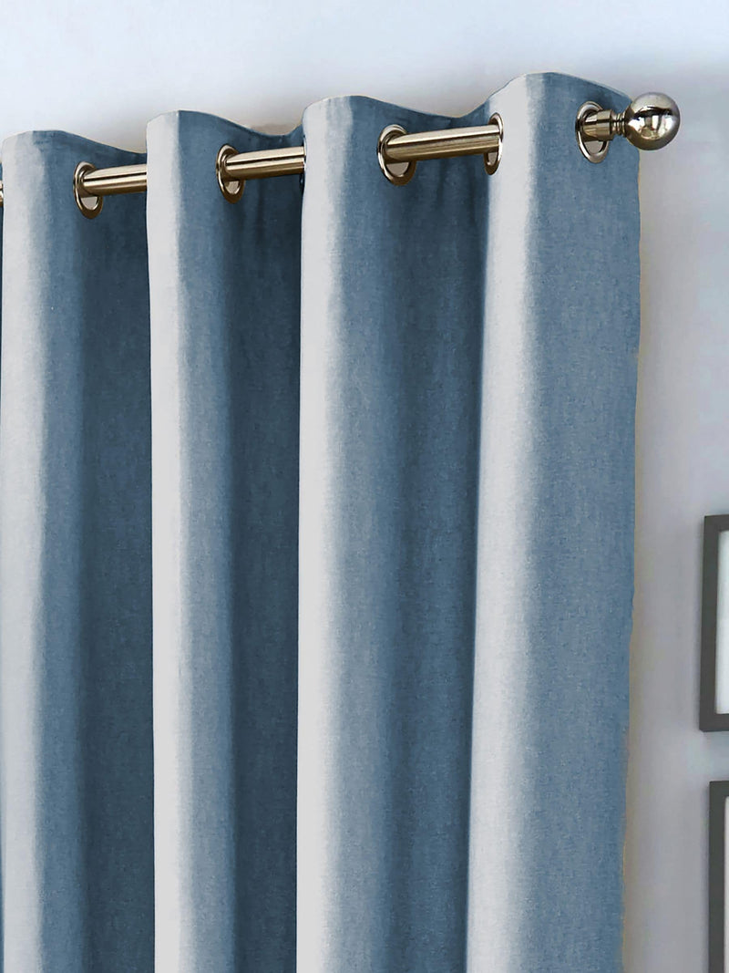 Fusion light blue curtains 229x183cm (British brand)