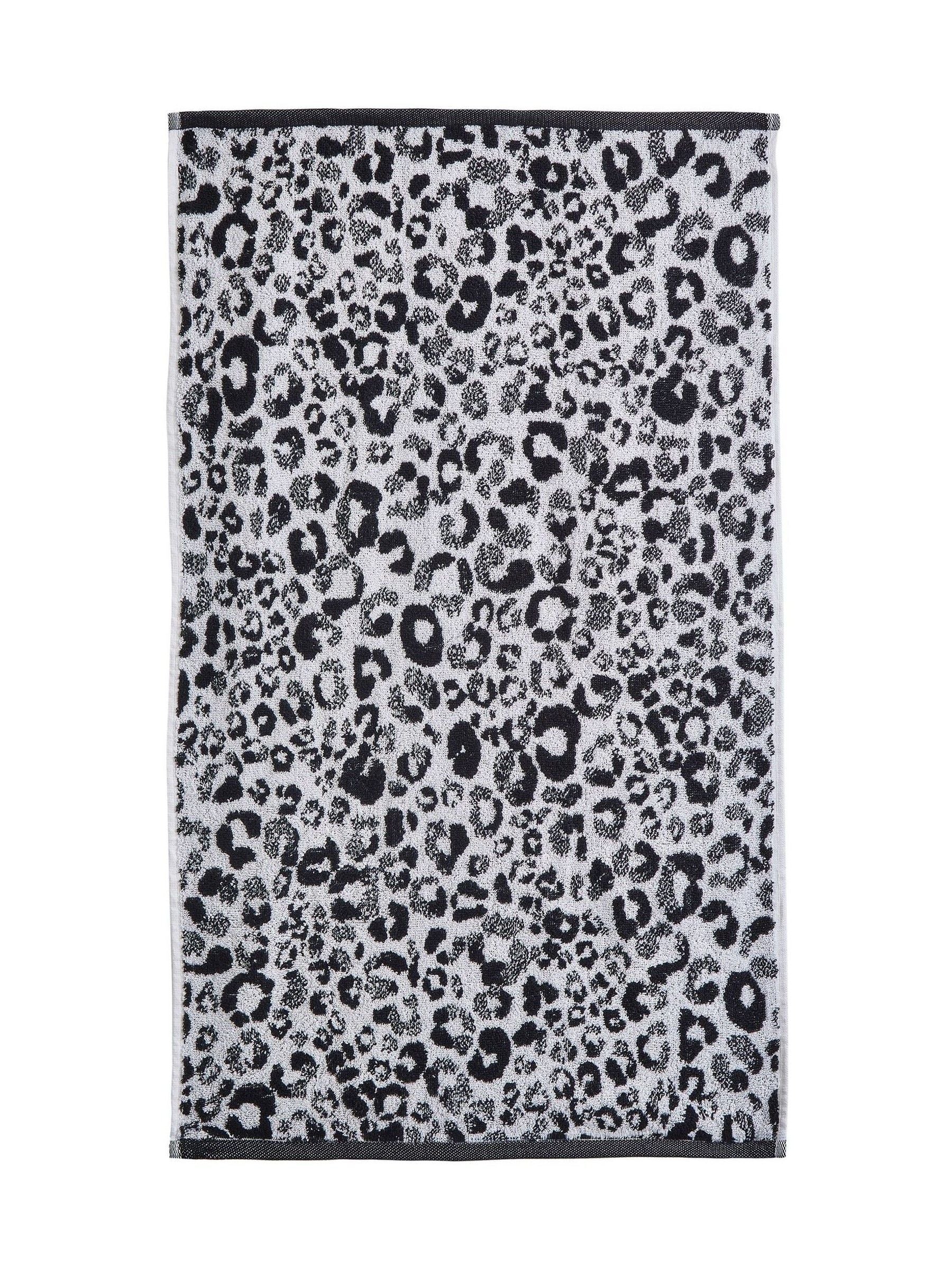 Fusion animal print jacquard bath towel, imported from the UK