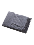 Drift Home Charcoal Hayden throw - British product