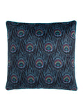 Laurence Llewelyn-Bowen peacock jacquard cushion 55x55cm (British brand)
