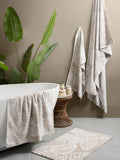 Fusion Natural Matteo jacquard bath towel 130x70cm (British brand)