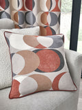 Fusion Blue Sander 100% cotton cushion 43cm, UK version