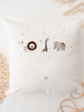 Koko Blossom personalised safari cushion 45x45cm (British brand)