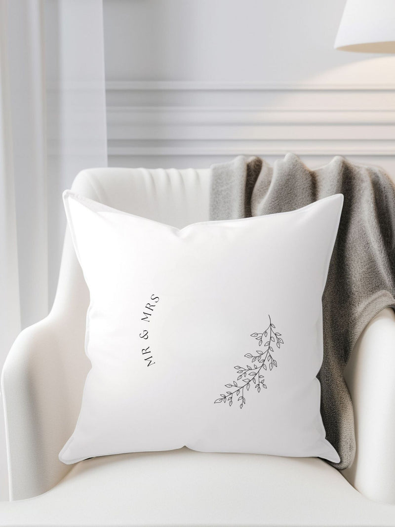 Koko Blossom personalised initials cushion 45x45cm, UK version