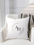 Koko Blossom personalised initials cushion 45x45cm, UK version