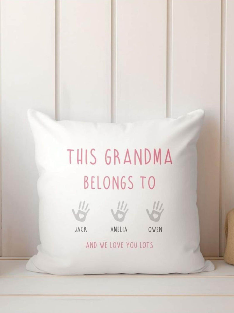 Koko Blossom personalised grandma cushion 45x45 cm - British product