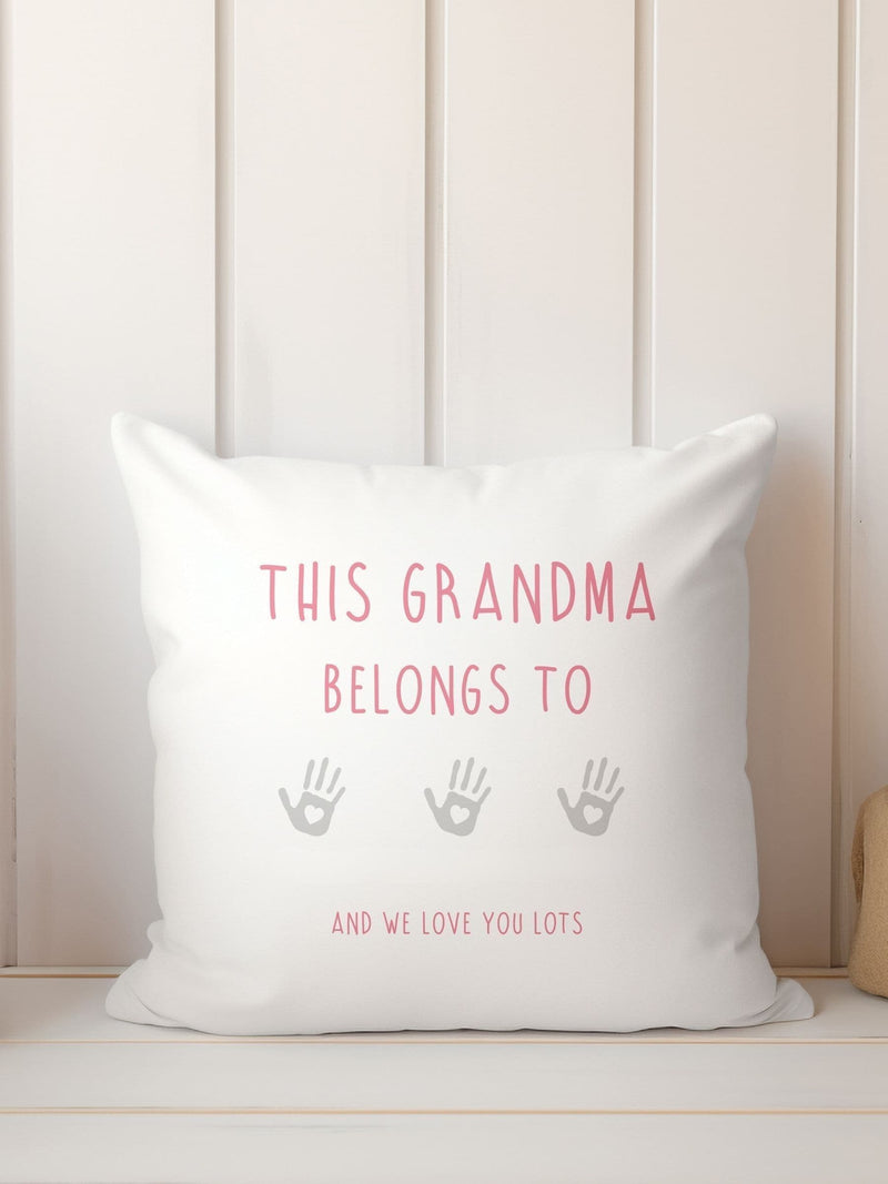Koko Blossom personalised grandma cushion 45x45 cm - British product