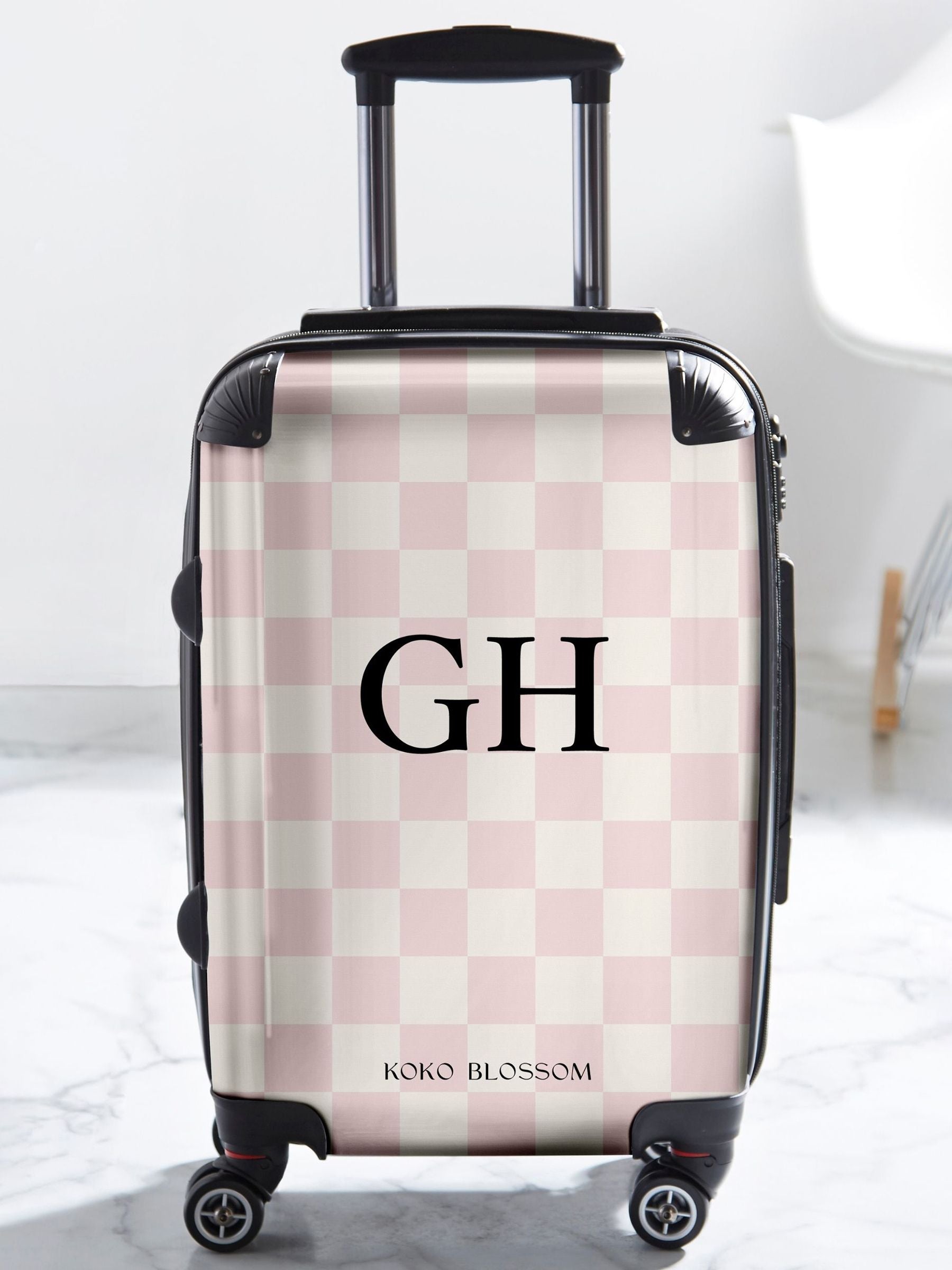 Koko Blossom personalised suitcase, UK version