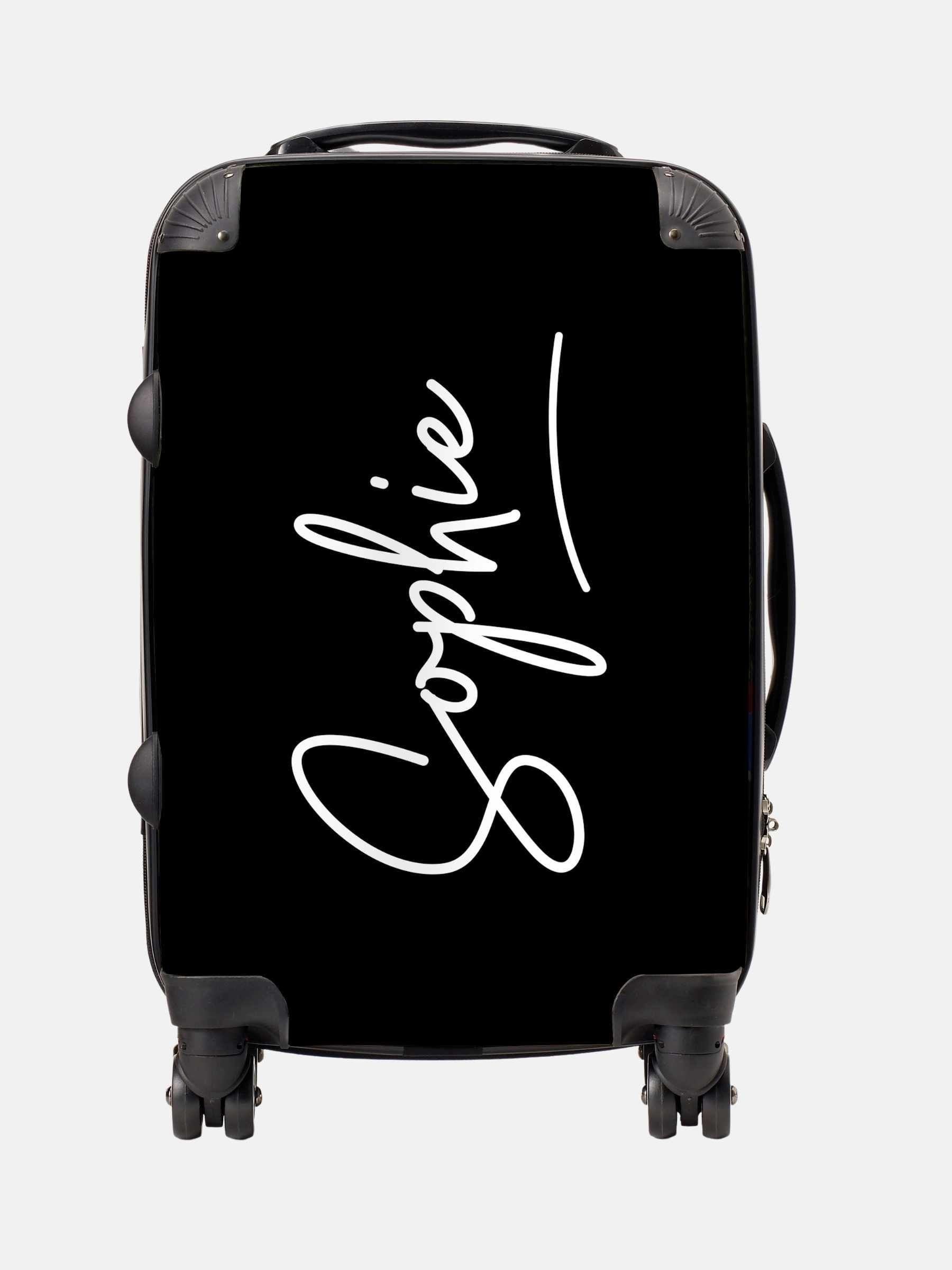 Koko Blossom personalised suitcase with name, multiple sizes - British product