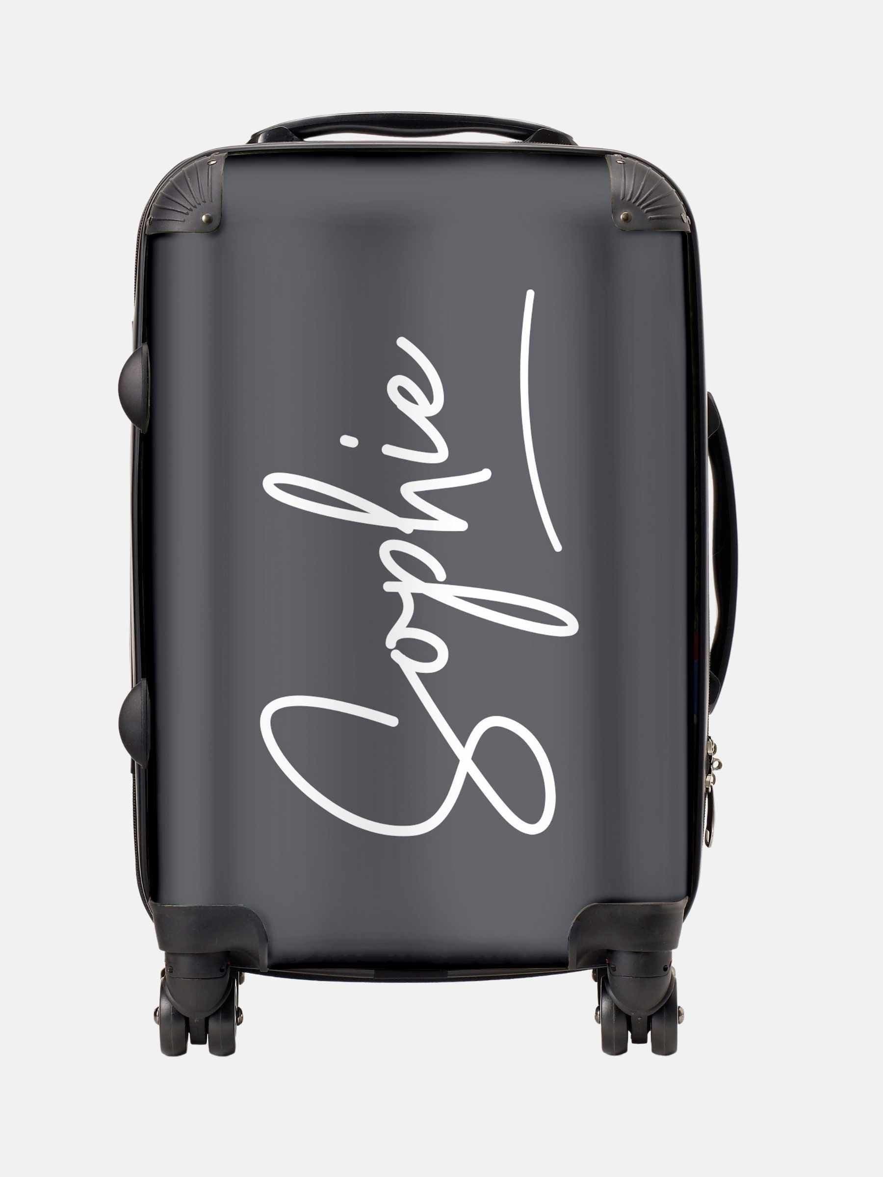 Koko Blossom personalised suitcase with name, multiple sizes - British product