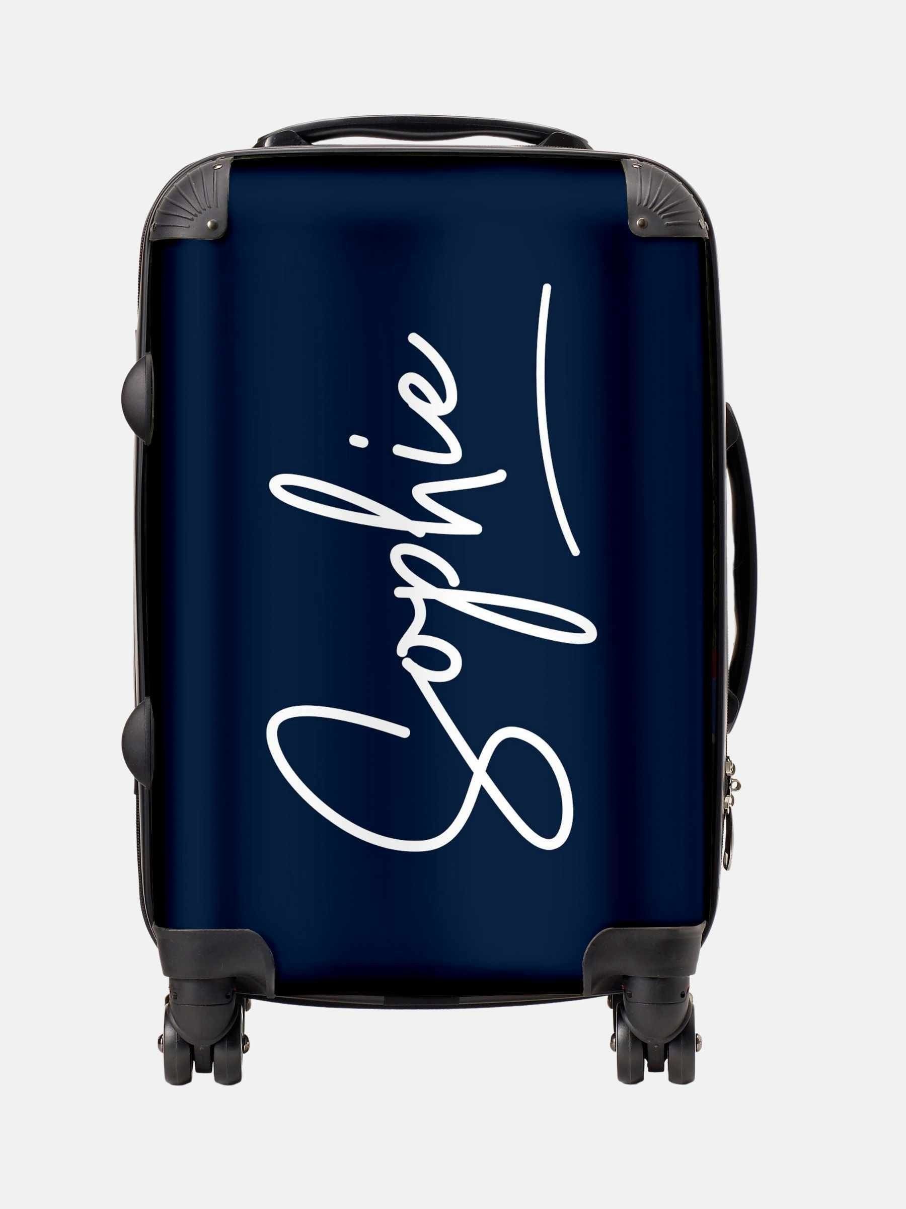 Koko Blossom personalised suitcase with name, multiple sizes - British product