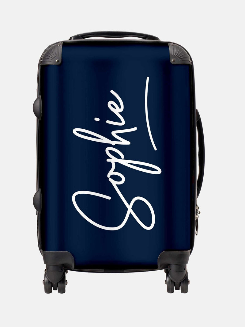 Koko Blossom personalised suitcase with name, multiple sizes - British product