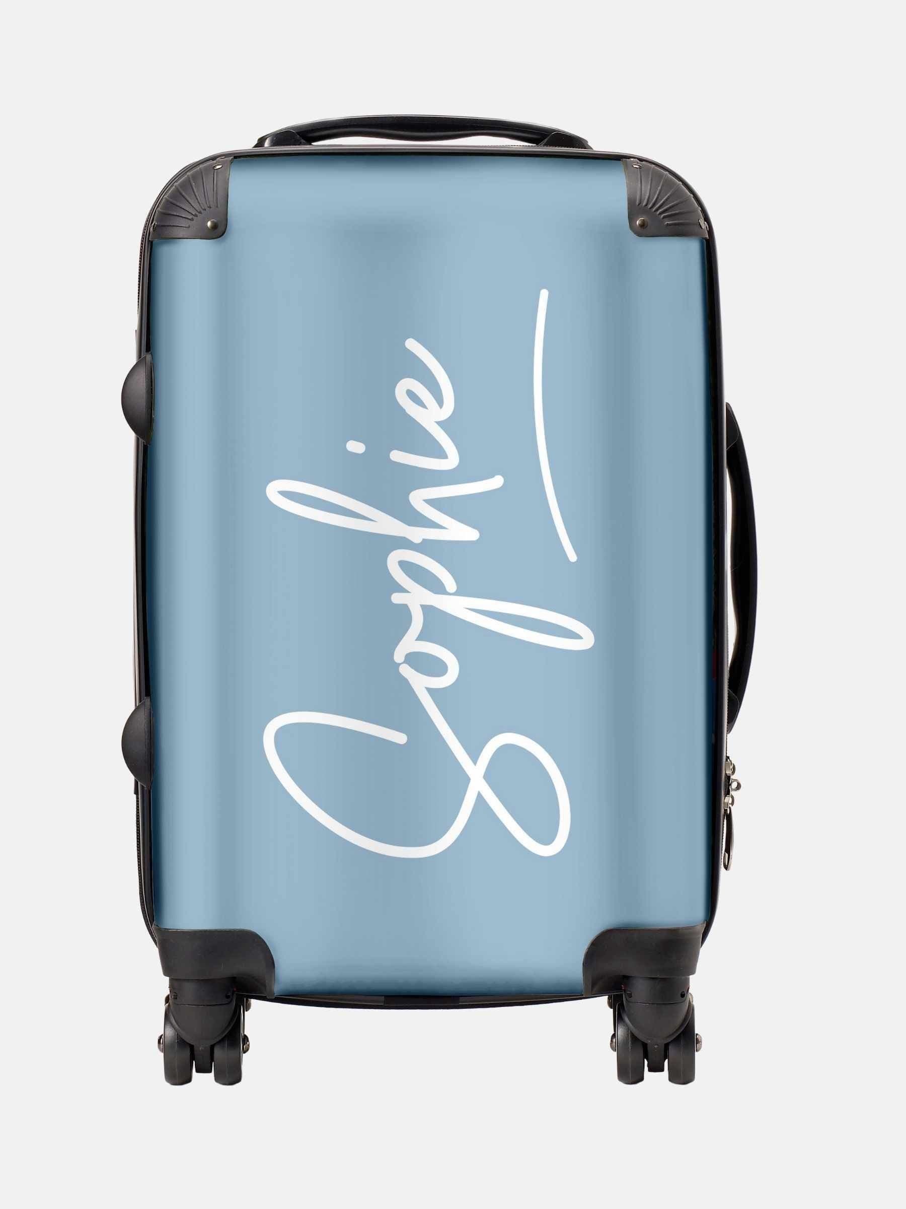 Koko Blossom personalised suitcase with name, multiple sizes - British product