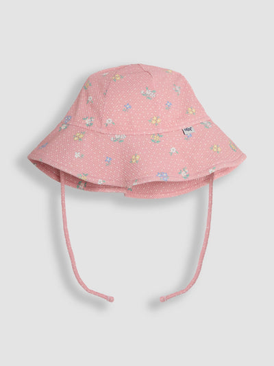 Next JoJo Maman Bébé Pink Ditsy Floppy Swim Hat- Buy online at McGrocer