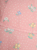 JoJo Maman Bébé pink ditsy floral floppy swim hat - British product