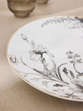 Lipsy white floral dinner plates set of 4 (British brand)