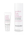 This Works leg serum and hand cream gift set (British brand)