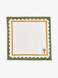 Eleanor Bowmer white icon napkins set of 4 45.5cm, UK version