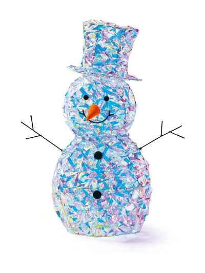 Next Premier Decorations Ltd Light Up Christmas Snowman Decoration 62cm- Buy online at McGrocer