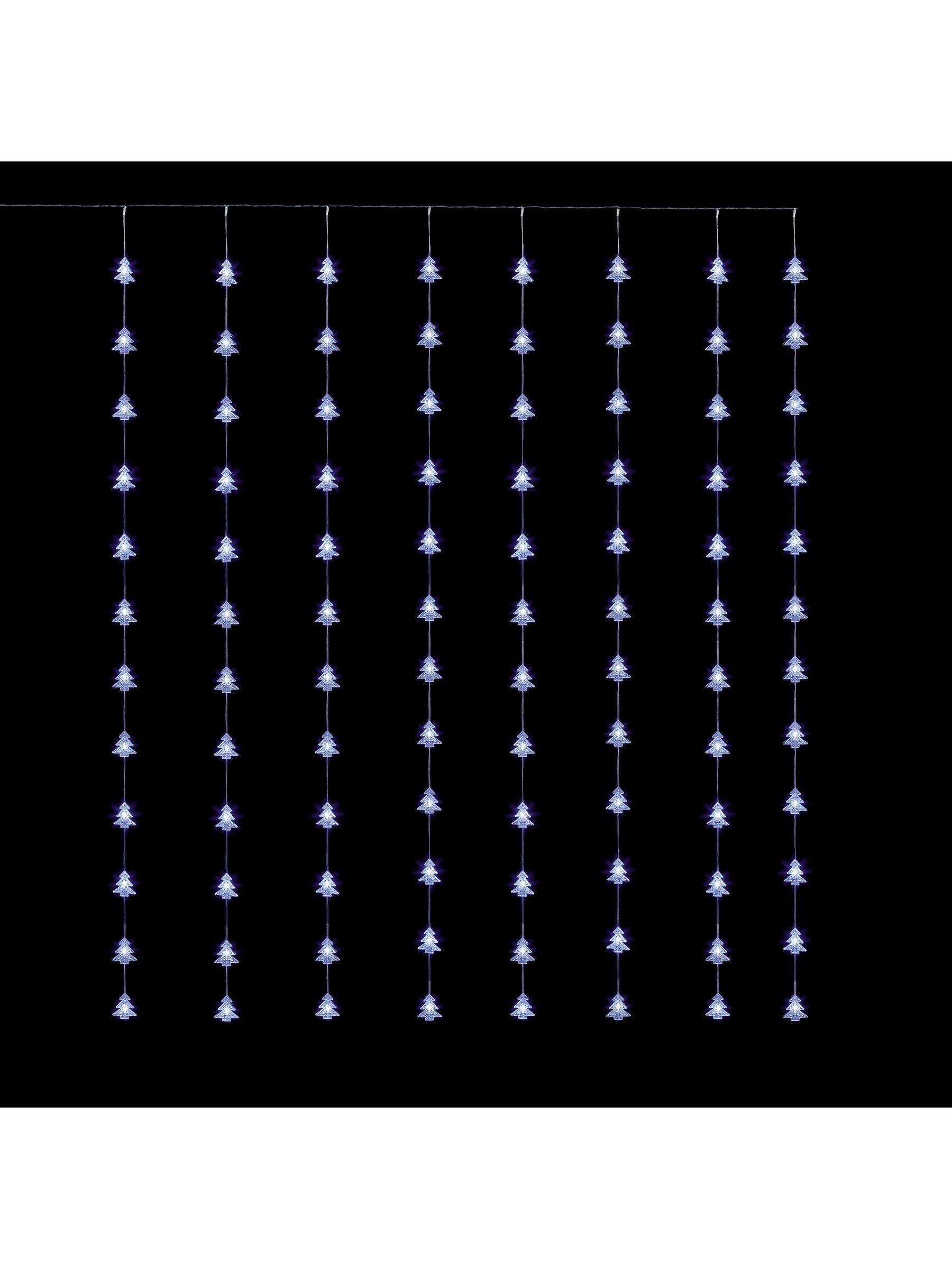 Premier Decorations Flexi LED Christmas curtain lights 1.2m square - British product