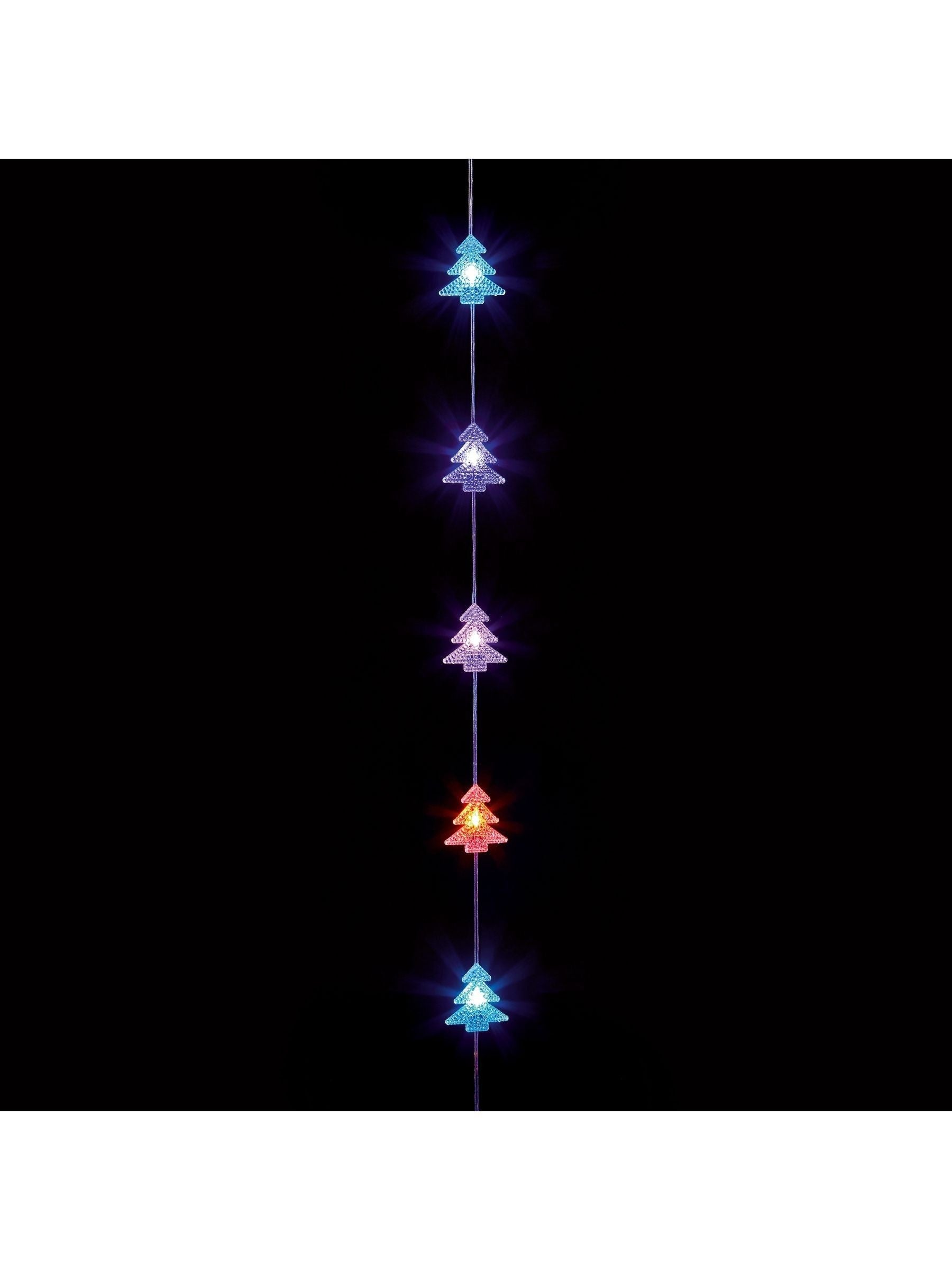 Premier Decorations rainbow tree LED curtain lights 1.2x1.2m (British brand)