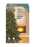 Premier Decorations Tree Brights 37.5m LED Christmas lights - British product