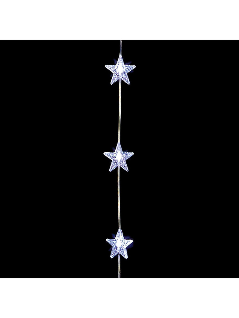 Premier Decorations 1.2m white flexi bright star fairy lights (British brand)
