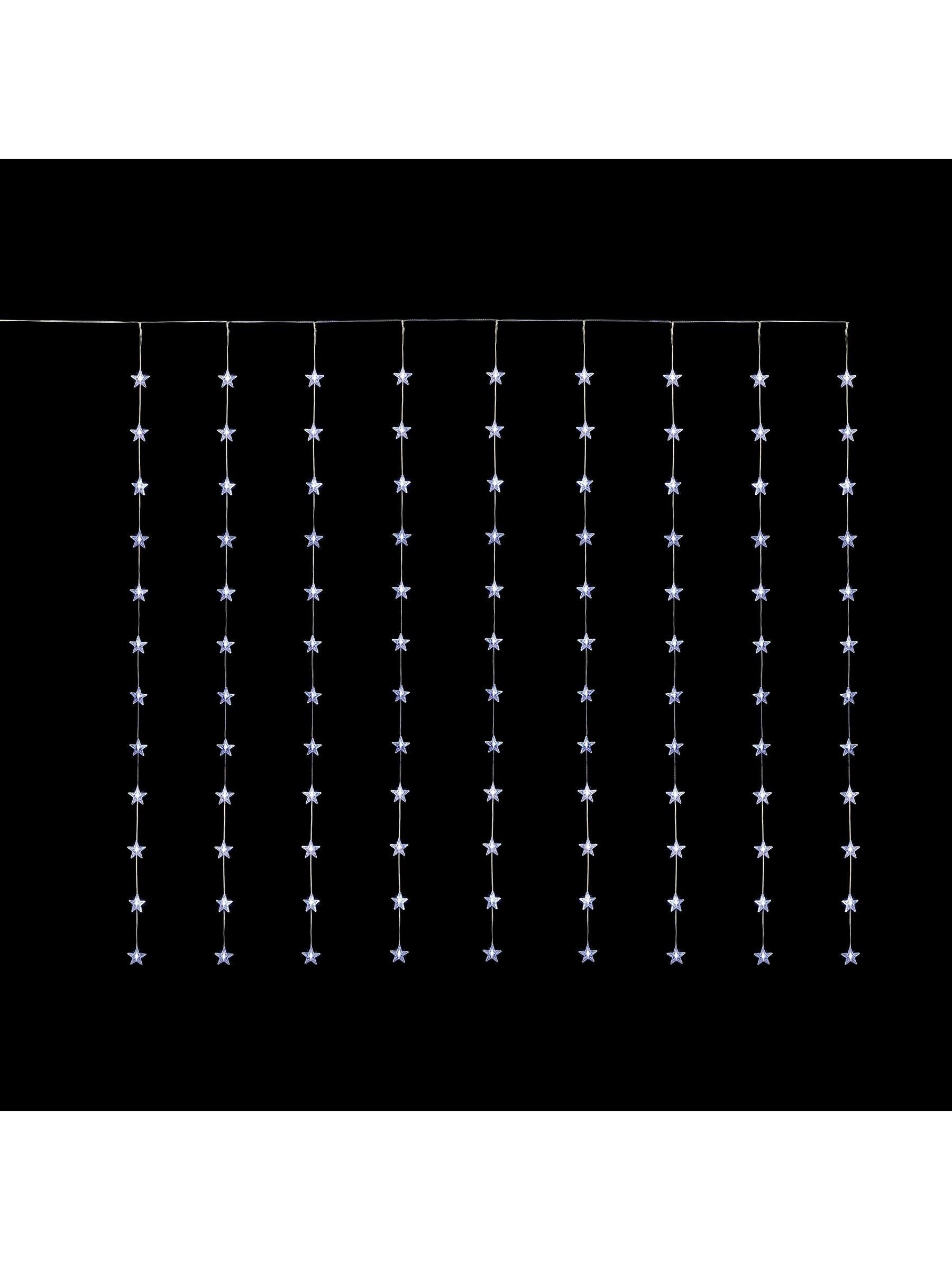 Premier Decorations 1.2m white flexi bright star fairy lights (British brand)