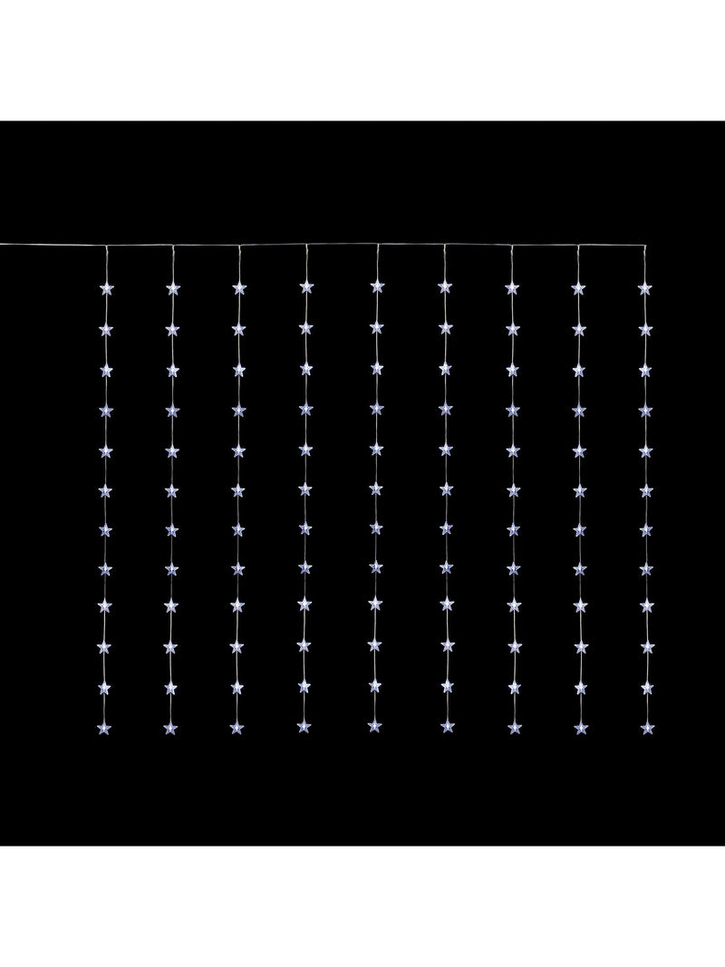Premier Decorations 1.2m white flexi bright star fairy lights (British brand)