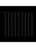 Premier Decorations white stars warm LED curtain lights 120cm, UK version
