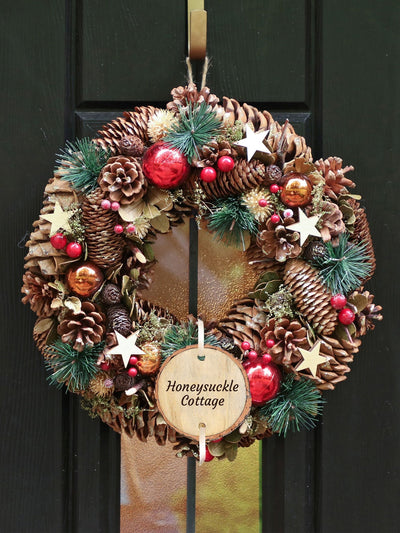 Personalisierter Weihnachtskranz von Dibor