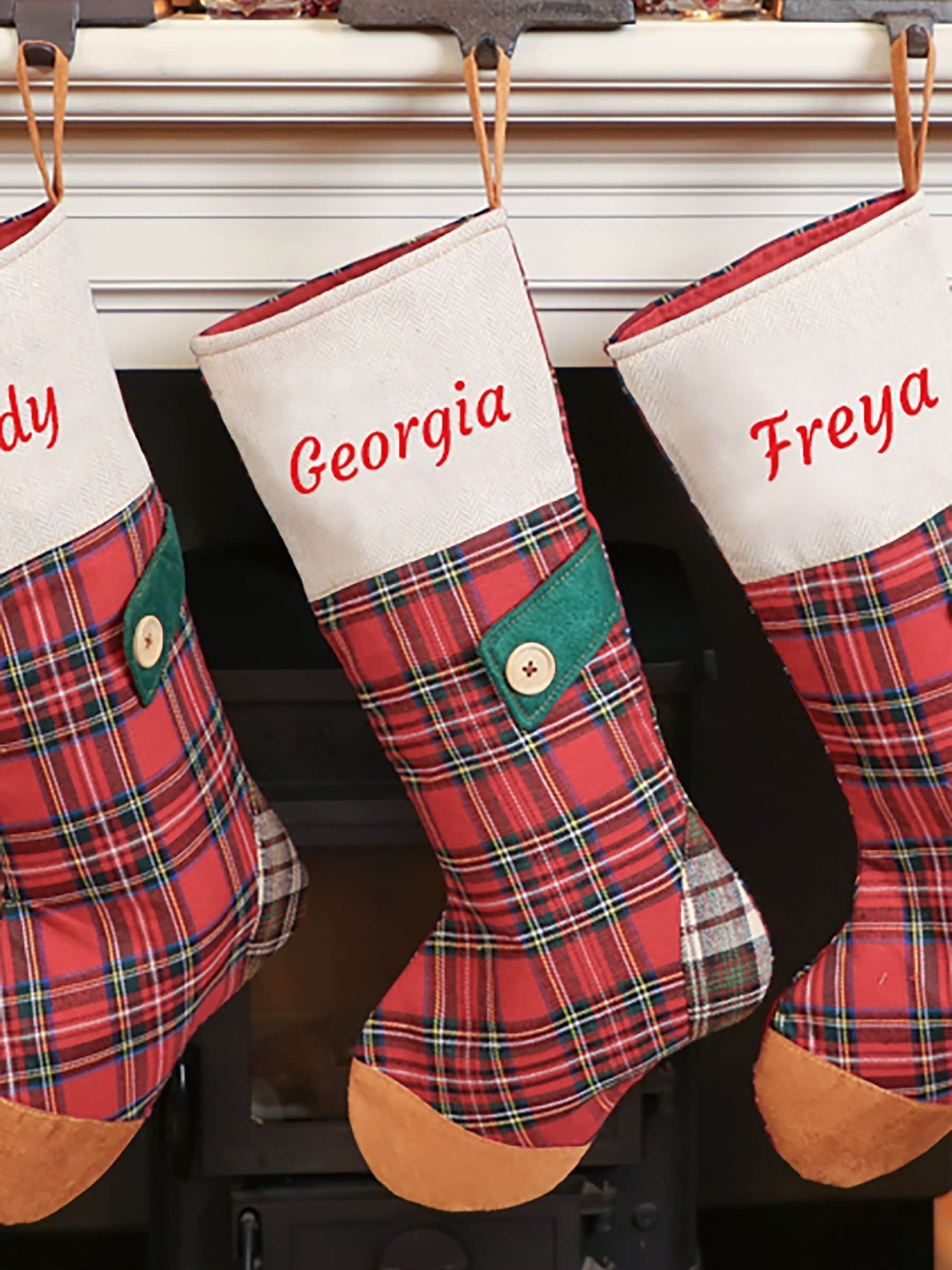 Dibor personalised Christmas stocking 50cm - British product