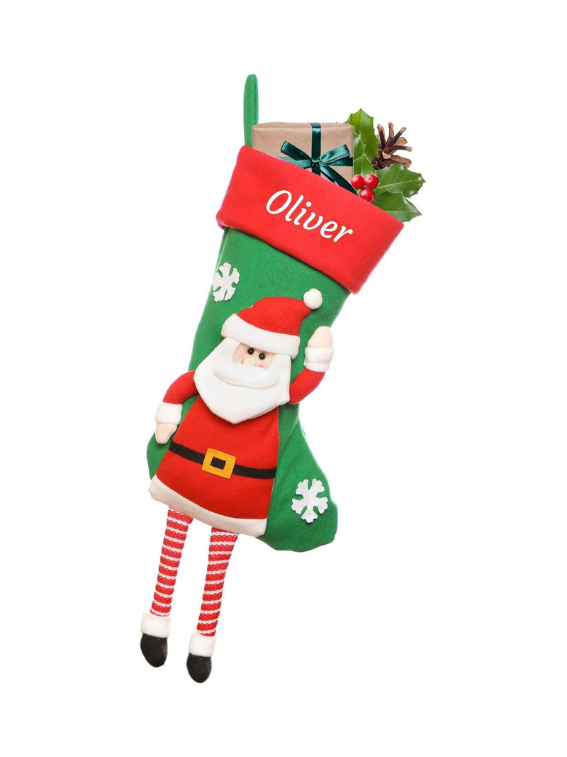 Dibor personalised Christmas stocking - British product